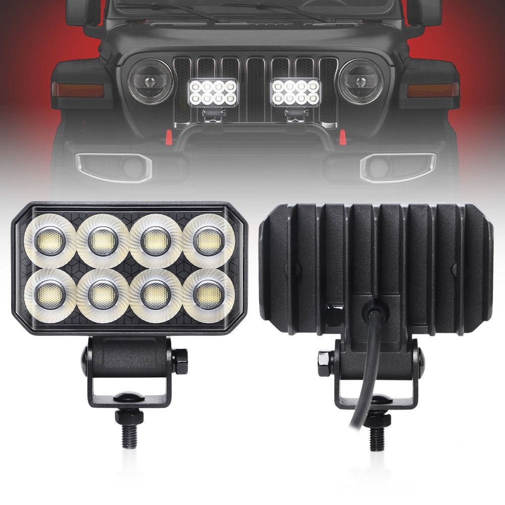 products/1529/LED RADNO SVETLO ZA KAMIONE.jpg - LED REFLEKTOR - RADNO SVETLO 11.5x6.5cm 48W - Xenon Svetla Beograd